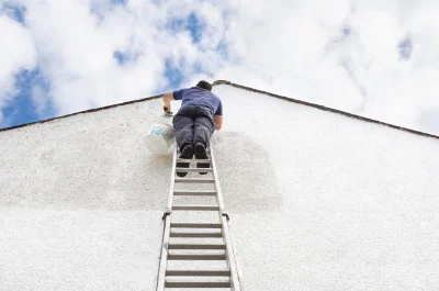 Peinture extérieure à Veyras — façades et ravalement